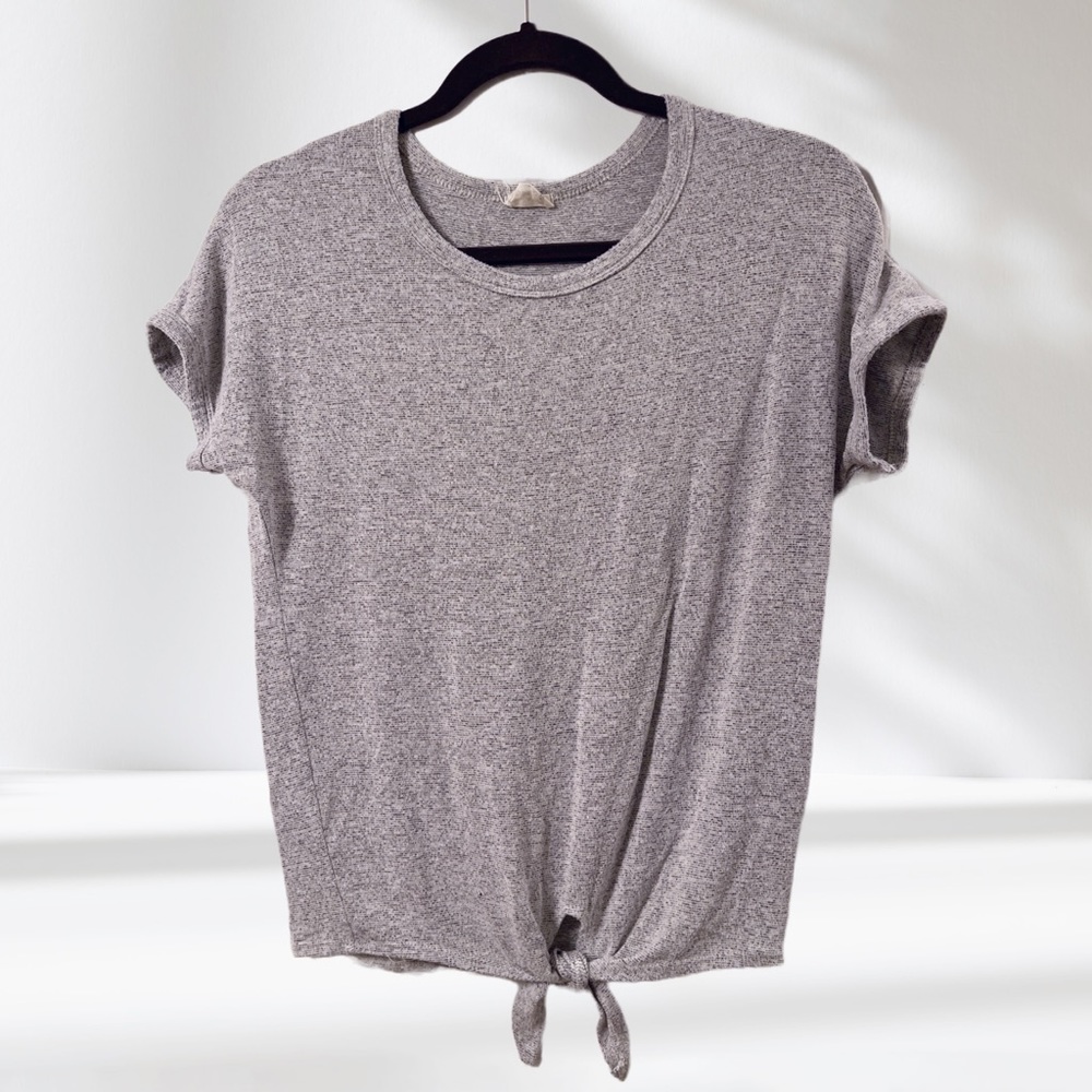 Front Tie Dolman Tee